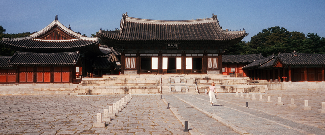 Tourist at Changgyeonggung