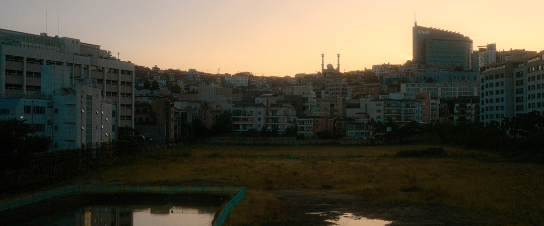 Itaewon at sunset
