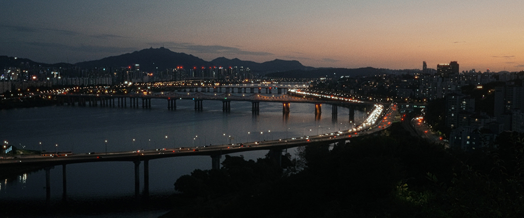 Han River from Eungbongsan Palgakjeong